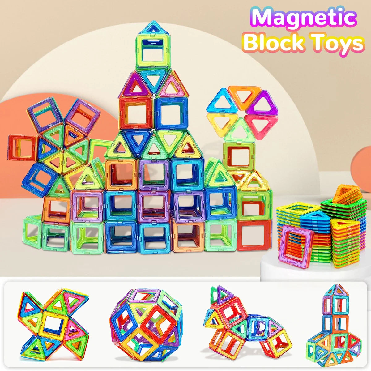 MagBuild™ STEM Magnetic Blocks Set