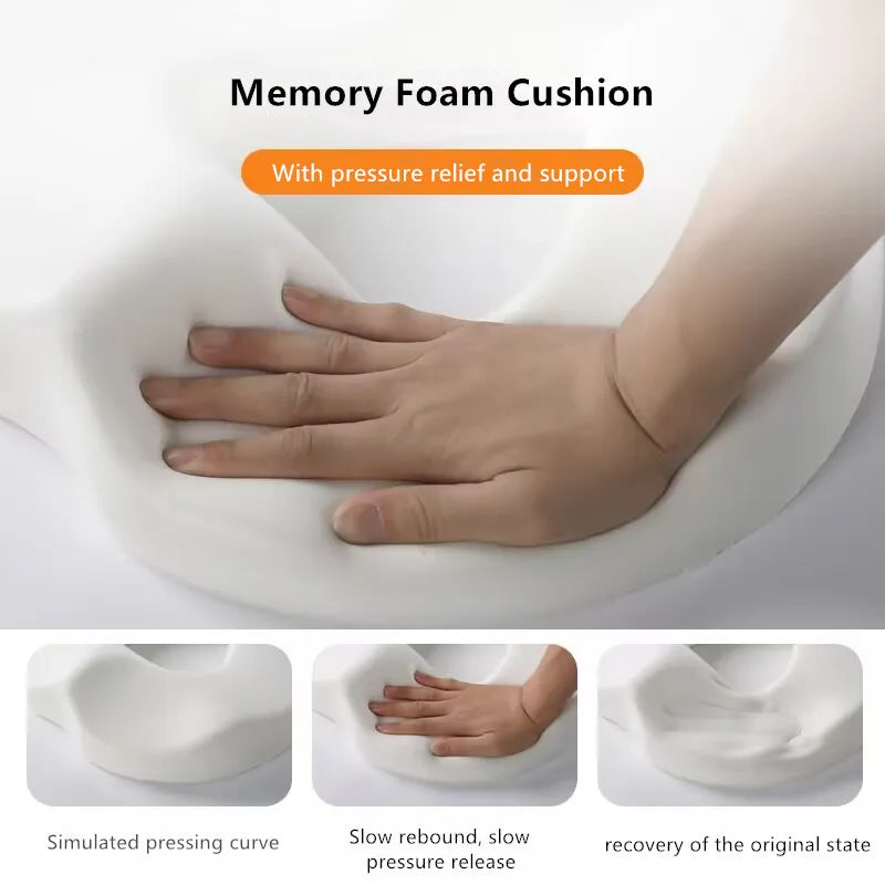 OrthoDonut™ Memory Foam Seat Cushion