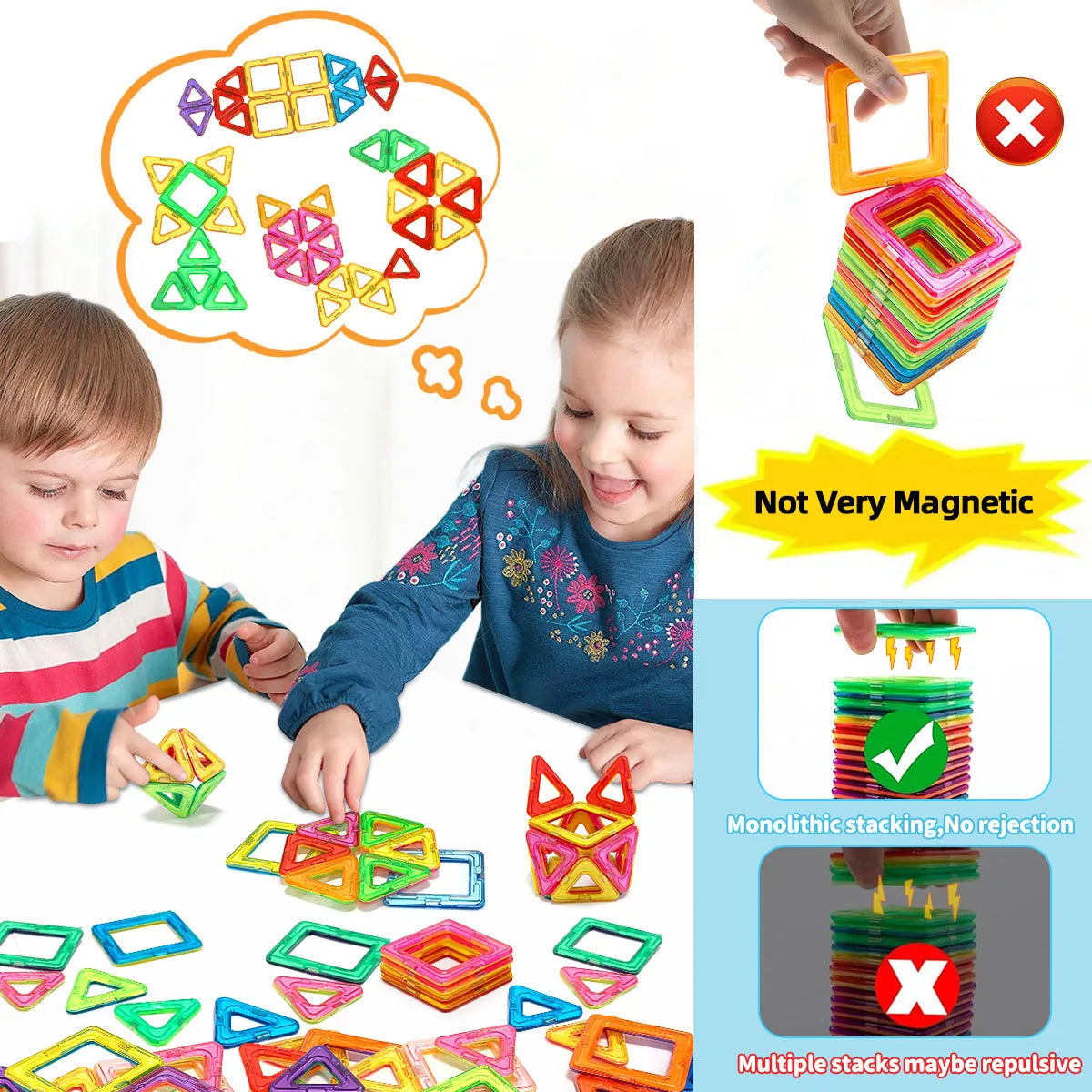 MagBuild™ STEM Magnetic Blocks Set