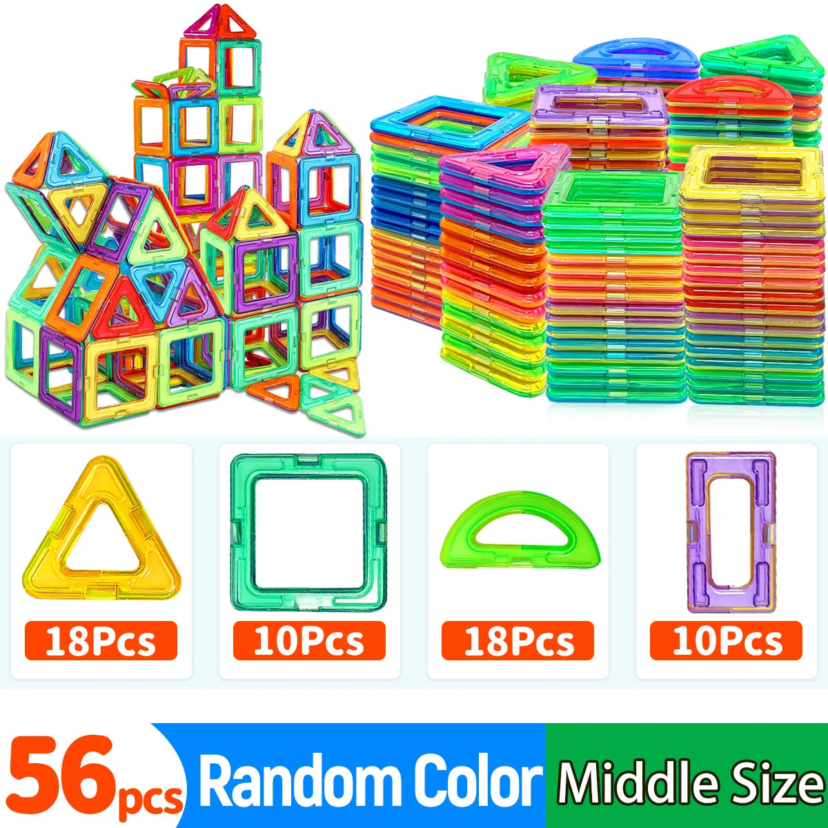 MagBuild™ STEM Magnetic Blocks Set