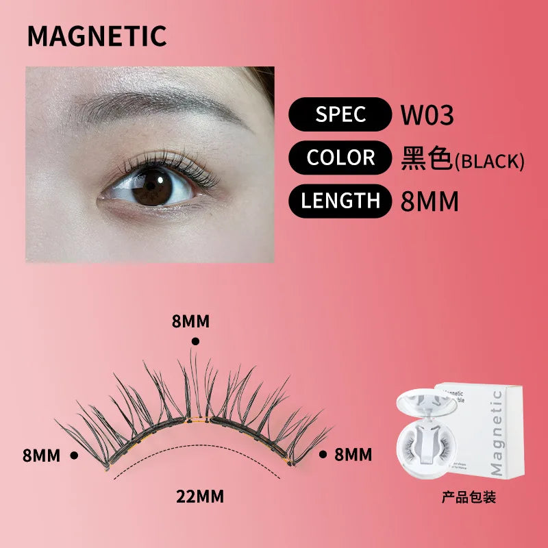 Soft Magnetic Eyelash Kit – No Glue, All Glam ✨