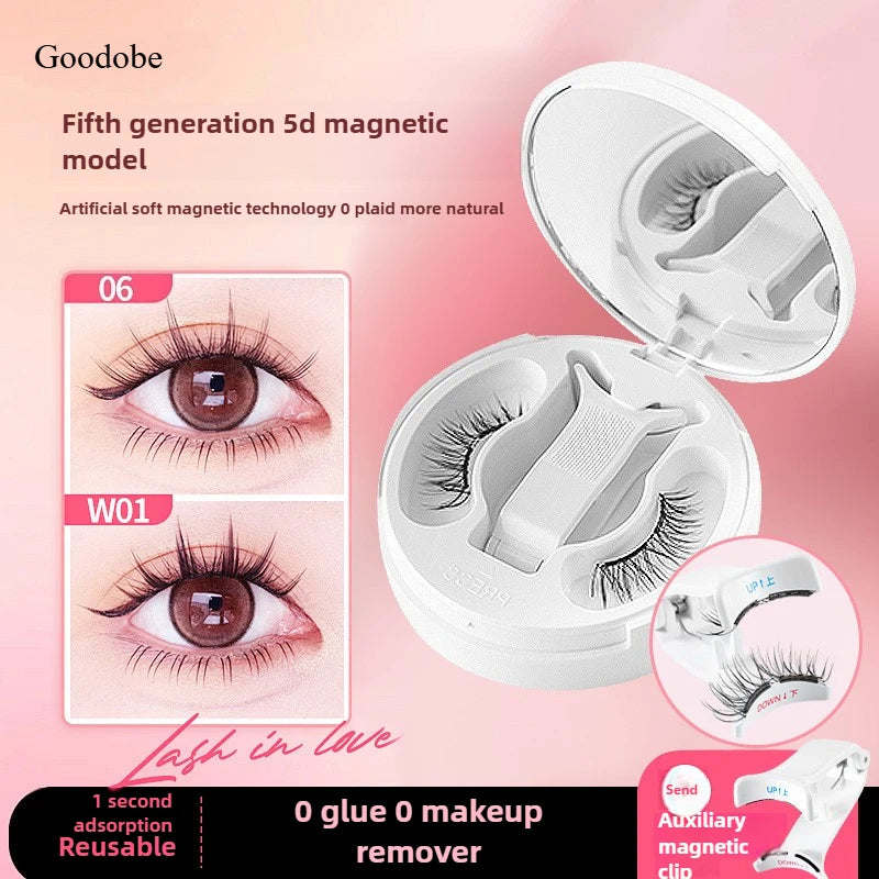 Soft Magnetic Eyelash Kit – No Glue, All Glam ✨