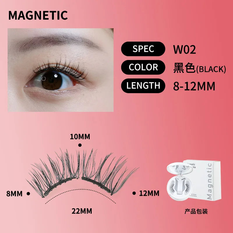 Soft Magnetic Eyelash Kit – No Glue, All Glam ✨
