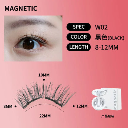 Soft Magnetic Eyelash Kit – No Glue, All Glam ✨
