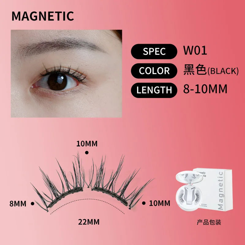 Soft Magnetic Eyelash Kit – No Glue, All Glam ✨