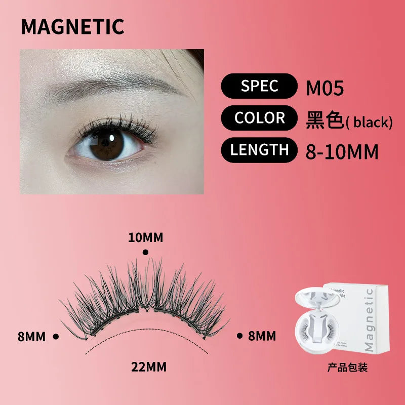 Soft Magnetic Eyelash Kit – No Glue, All Glam ✨