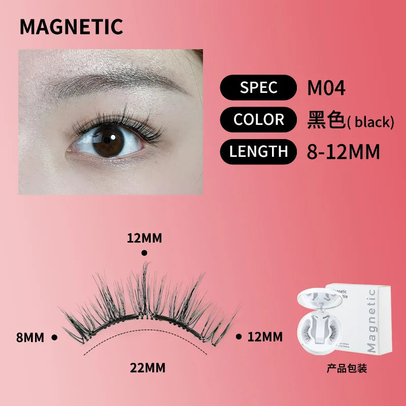 Soft Magnetic Eyelash Kit – No Glue, All Glam ✨