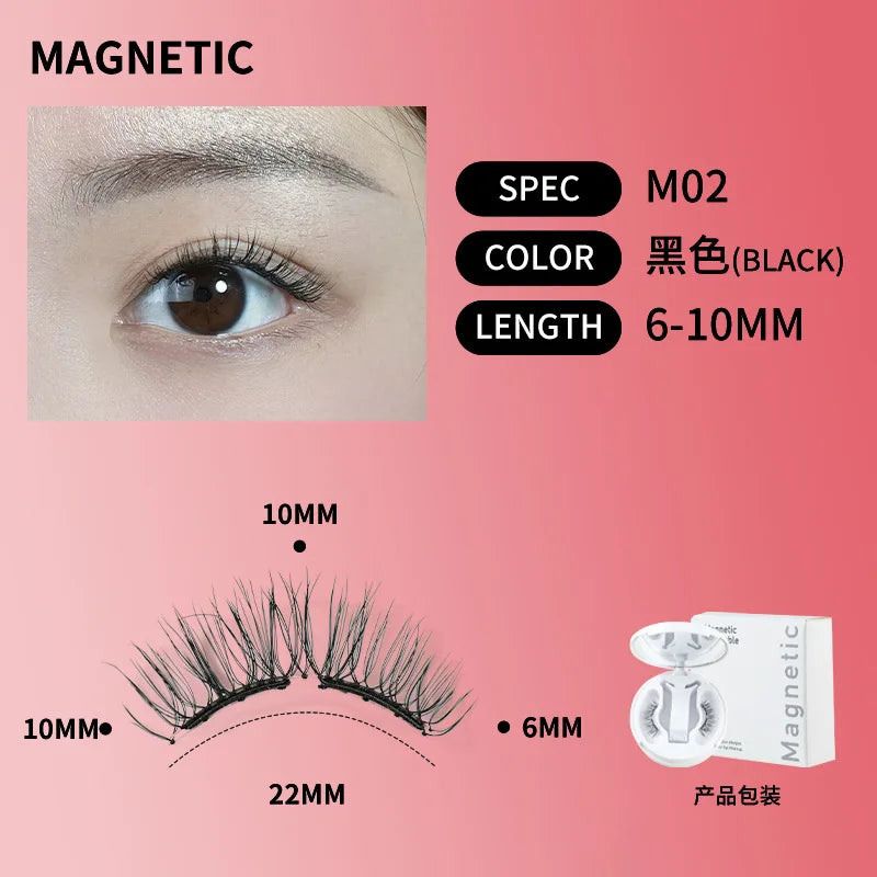 Soft Magnetic Eyelash Kit – No Glue, All Glam ✨