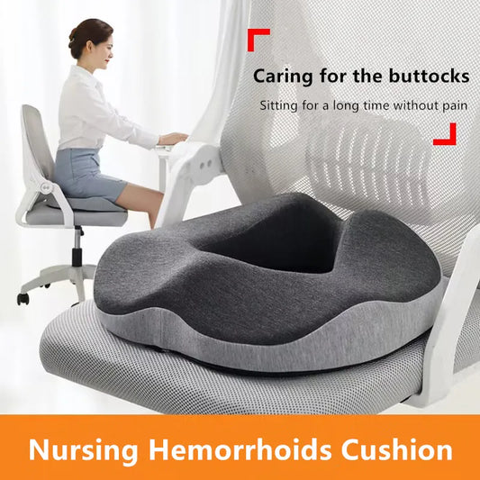 OrthoDonut™ Memory Foam Seat Cushion