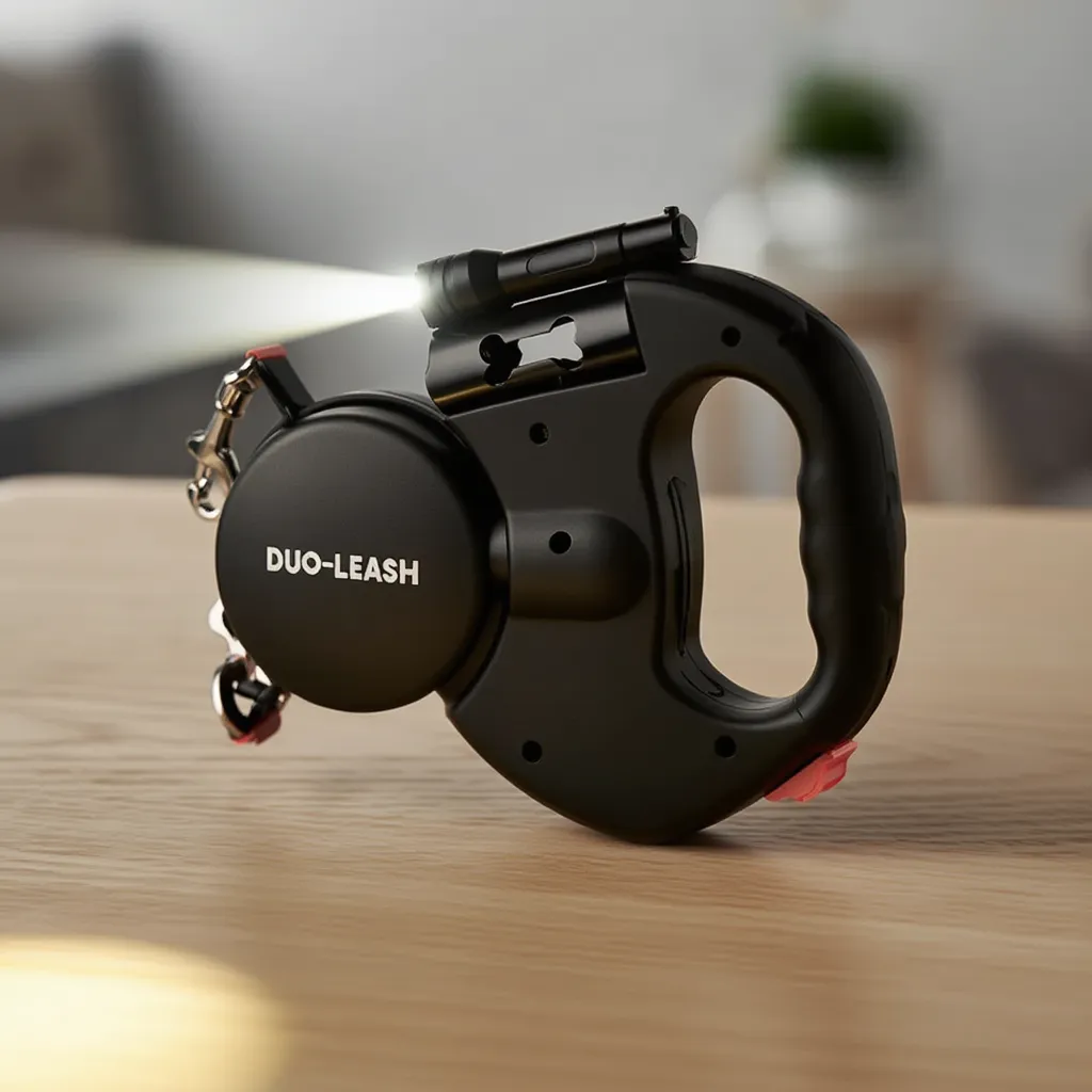 LumiPaw™ Dual Dog Leash