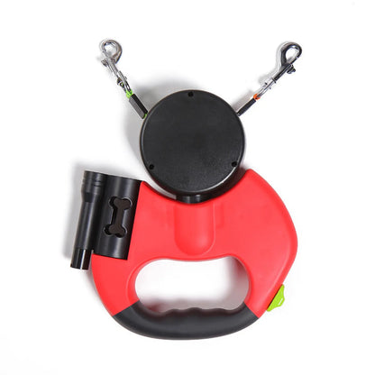 LumiPaw™ Dual Dog Leash